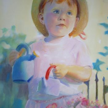 Ogrodniczka pastel 30 na 40